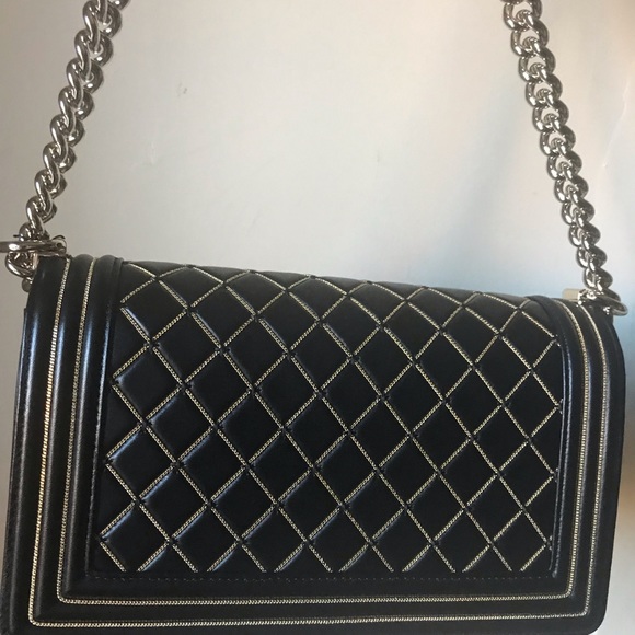 SUPER GLAM Chanel Boy Bag for HOLIDAY SEASON - Picture 5 of 6